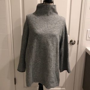 ZARA Oversized Mock Neck Sweater
